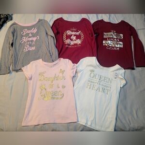 Girls bundle shirts